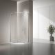 Душевой уголок Veconi Rovigo RV-35, 1000х1000х1950, хром, прозрачное стекло