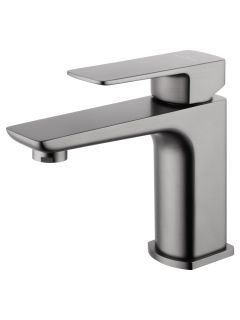 Смеситель для раковины Wonzon & Woghand Edge WW-88139003-BGM тёмный графит