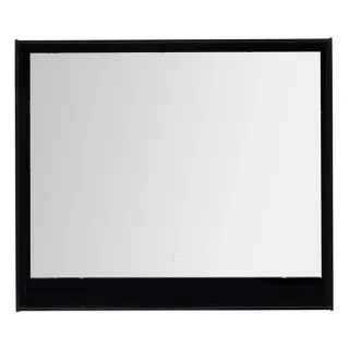 Зеркало с подсветкой Aquanet Милан 306375 100 см чёрный