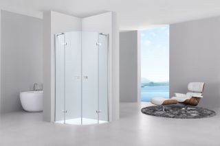 Душевой уголок Black & White Stellar Wind 7019090	90x90 см