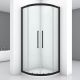 Душевой уголок Black & White Stellar Wind 8011010 100x100 см