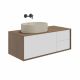 Раковина накладная Kerama Marazzi ArtBasin Sabbia SA.wb.50\SAN 50 см песочный