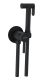 Гигиенический душ Sancos Start SC1001MB со смесителем чёрный матовый