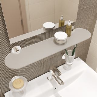 Полка IDDIS Sena хром SENSSG0i44