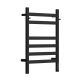 Полотенцесушитель электрический APEXTERMO Sfera SF10164BM 600x400 с крючками черный матовый