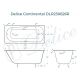Ванна чугунная Delice Continental DLR230626R 160х70 с отверстиями под ручки