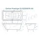 Ванна чугунная Delice Prestige DLR230611R-AS 175x75 с отверстиями под ручки и антискользящим покрытием