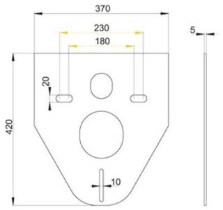 Шумоизоляционная прокладка 144558