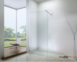 Душевая перегородка Berges Sky 110см хром 064004