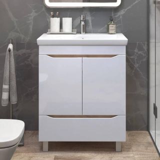 Тумба под раковину напольная Vigo Grani 285 70 см дуб золотой