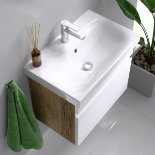 Подвесная тумба под раковину Aqwella Smart SRT0105DB 50 см