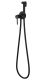 Гигиенический душ ABBER Wasser Kreis AF8125B со смесителем чёрный матовый