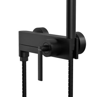 Гигиенический душ со смесителем Kohr DU RUO 1LN780400DB-0000A чёрный