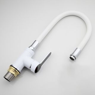 Смеситель для кухни Frap  F4041 белый