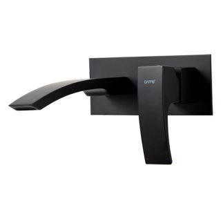 Встраиваемый смеситель для раковины Gappo G1007-26 чёрный