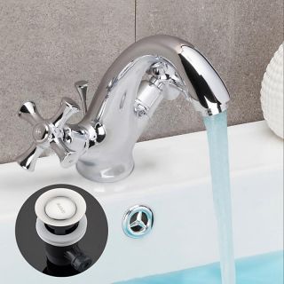 Смеситель для раковины Gappo G1042 хром