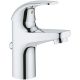 Смеситель для раковины GROHE BauCurve 32805000 однорычажный DN 15, с донным клапаном, хром 32805000