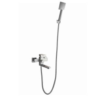 Смеситель для ванны и душа Frap F32802 Сатин