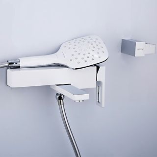 Смеситель для ванны Gappo G3217-8 белый/хром