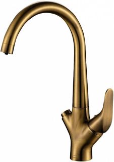 Смеситель для кухни ZORG Steel Hammer SH 815 BRONZE