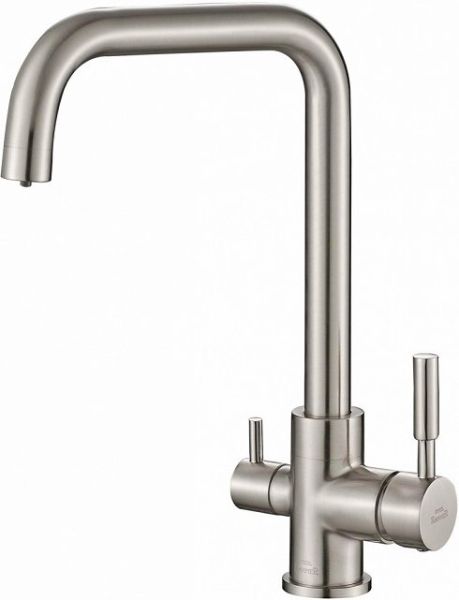 Смеситель для кухни ZORG Steel Hammer SH 715 SATIN