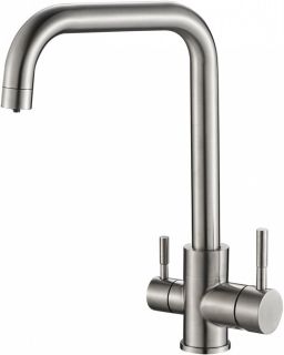 Смеситель для кухни ZORG Steel Hammer SH 715 INOX