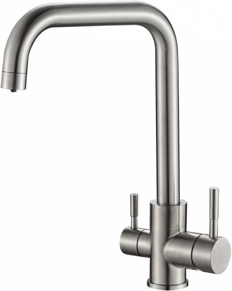 Смеситель для кухни ZORG Steel Hammer SH 715 INOX