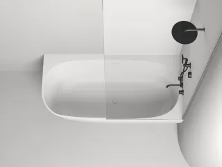 Ванна из искусственного камня Salini Sofia Corner R S-Stone 102524MRH 170x85см RAL снаружи