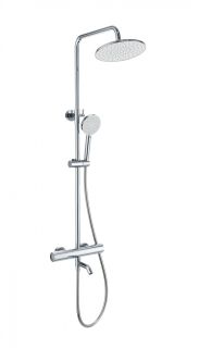 Душевая стойка Wonzon & Woghand INN 2 WW-A3006-T1-CR с термостатом хром