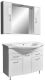 Тумба под раковину Stella Polar Концепт 100см белый SP-00000137
