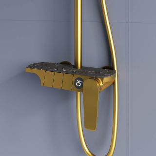 Душевая стойка RGW SP-33G 51140133-06 золото