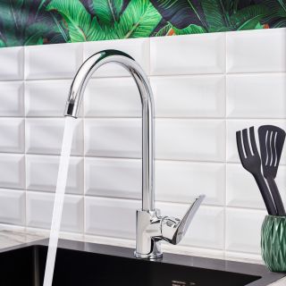 Смеситель для кухни BOOU B8290-28J хром