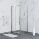 Душевой уголок RGW SV-42-1 (SV-12 + Z-060-2) 323242108-011 100x80см хром