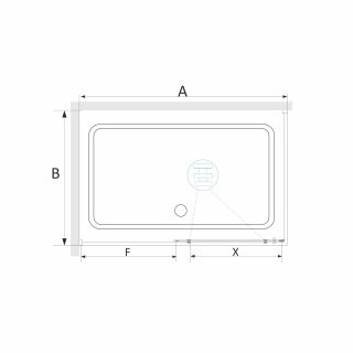 Душевой уголок RGW SV-42B (SV-12B + Z-050-2B) 32324292-014 120x90см чёрный