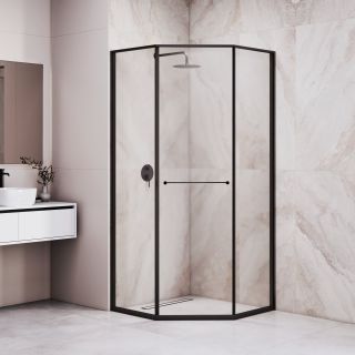 Душевой уголок RGW SV-82B "R" 33328200-14R 100x100 см чёрный