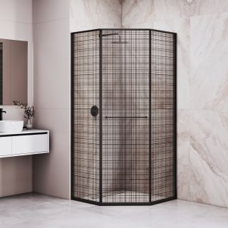 Душевой уголок RGW SV-82B "L" 33328288-244L 80x80 см чёрный