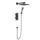 Душевая система Timo Tetra-thermo SX-0179/03SM с термостатом черный