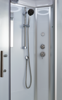 Душевая кабина Timo Standart T-6610SR Silver Fabric 110x85см