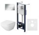 Унитаз с инсталляцией AM.PM INSPIRE V2.0 IS47051.50A1700