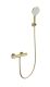 Смеситель для душа Wonzon & Woghand INN 3 WW-B2012-A-BG с термостатом брашированное золото