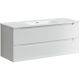 Подвесная тумба под раковину Sancos Norma 2.0 NR2.0120-1W 120см белый глянец