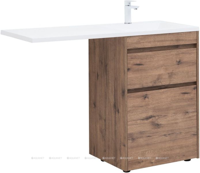 Тумба под раковину Aquanet Токио 333648 58 см дуб веллингтон