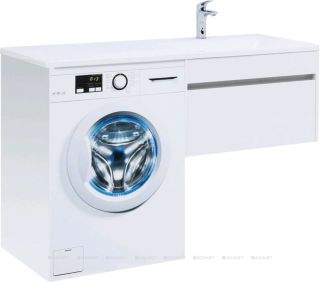 Тумба под раковину Aquanet Токио 236917 68 см белый глянец