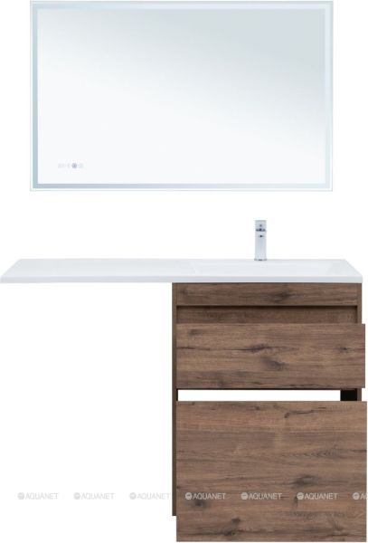 Тумба под раковину Aquanet Токио 333652 68 см дуб веллингтон
