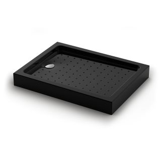 Душевой поддон прямоугольный Veconi Tezeo Acrylic TZ-54B, 1200x900x150, акрил, черный