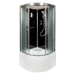 Душевая кабина Deto B90S+ эл. BLACK
