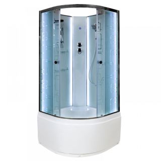 Душевая кабина Deto ЕМ4510 N LED 100х100х208 см