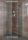 Душевой уголок Erlit Comfort ER10109V-C4 (900x900x2000) пятиугольное, тонированное