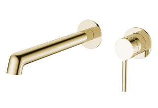 Встраиваемый смеситель для раковины Raglo R20.11.03 золотой сатин