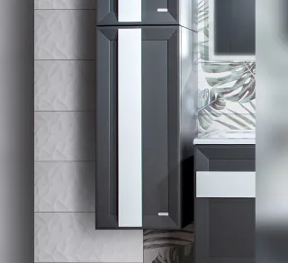 Ручка для шкафа Бриклаер Берлин 4627125416286 90 см белый